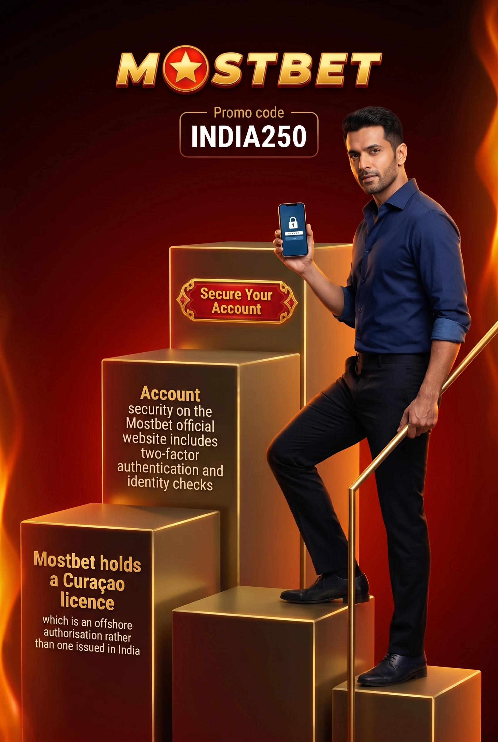 Mostbet Curaçao licence and account security in India