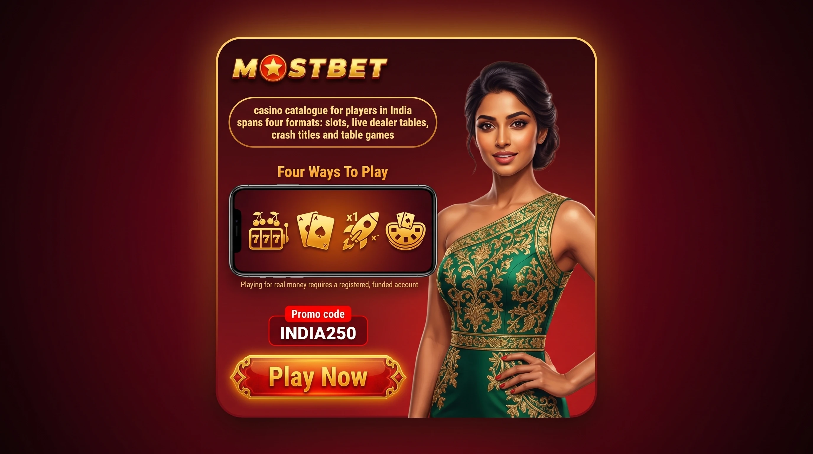 Mostbet casino games available to Indian players